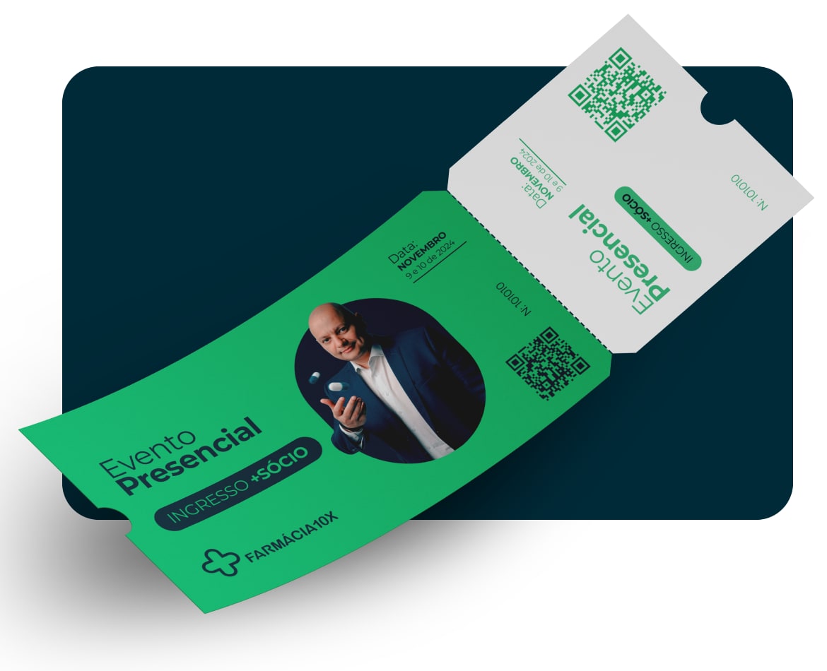 Ingresso evento presencial para o sócio